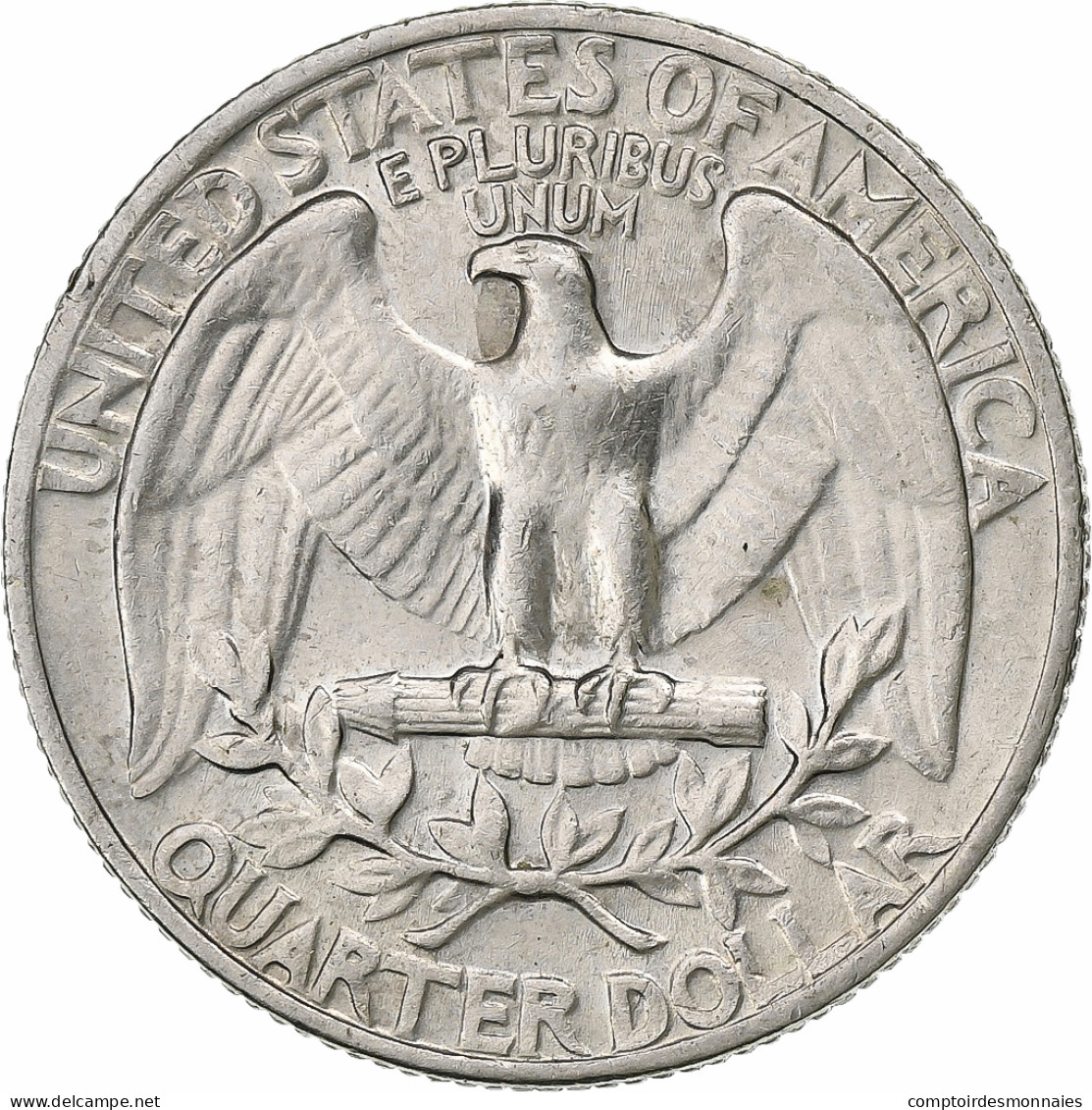 États-Unis, Quarter, 1965, Philadelphie, Cupronickel Plaqué Cuivre, TTB - 1932-1998: Washington