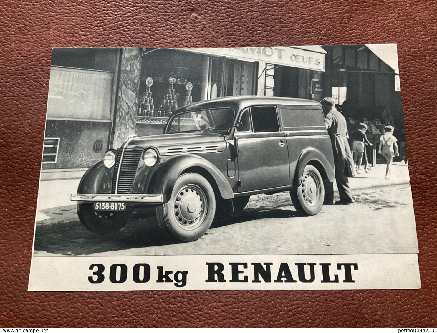 (1) DOCUMENT Commercial RENAULT Le Break 300kg - Automobil
