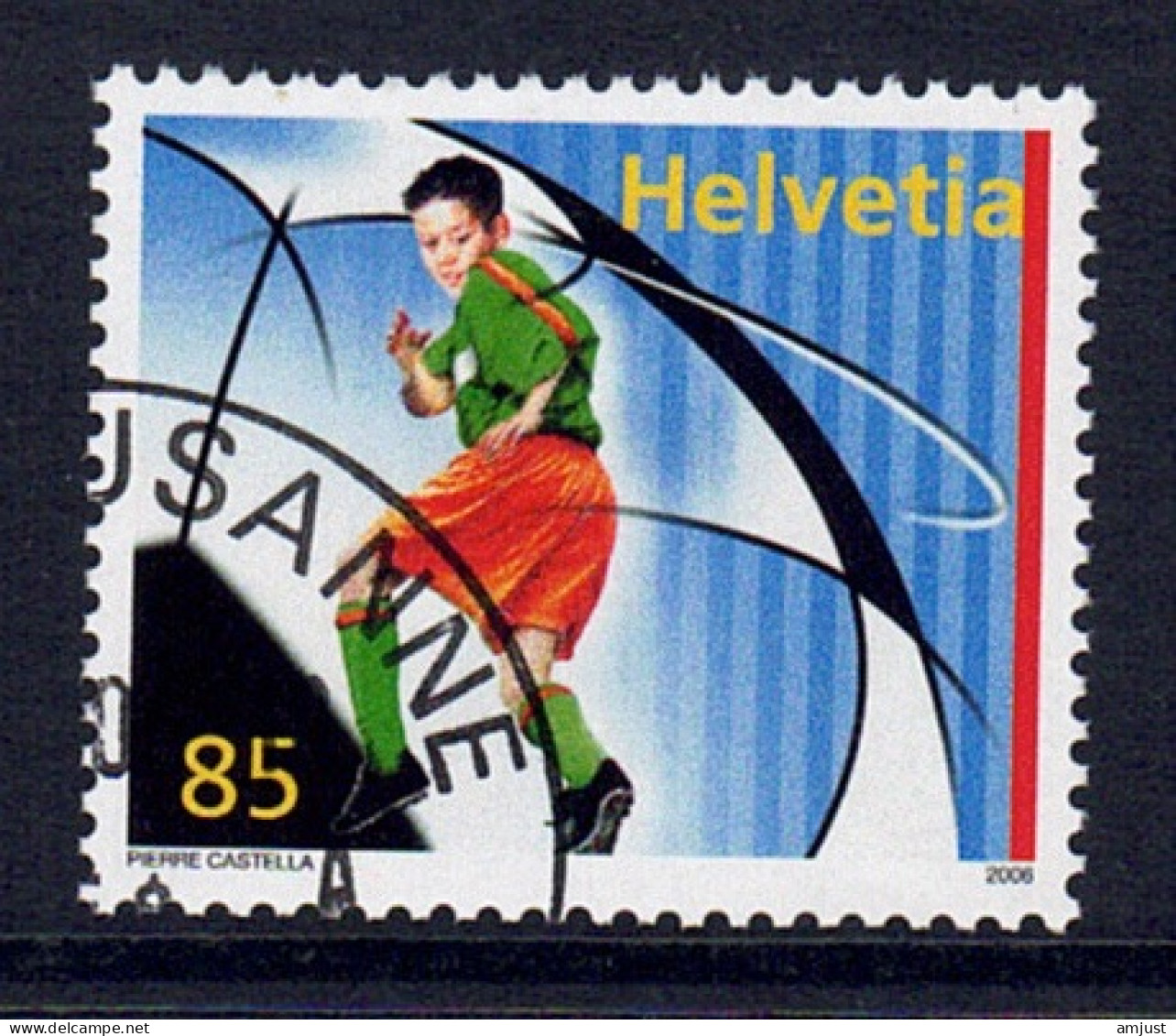 Suisse // Switzerland // 2000-2009 // 2006 // Football Pour Juniors Oblitéré No.1196 - Used Stamps