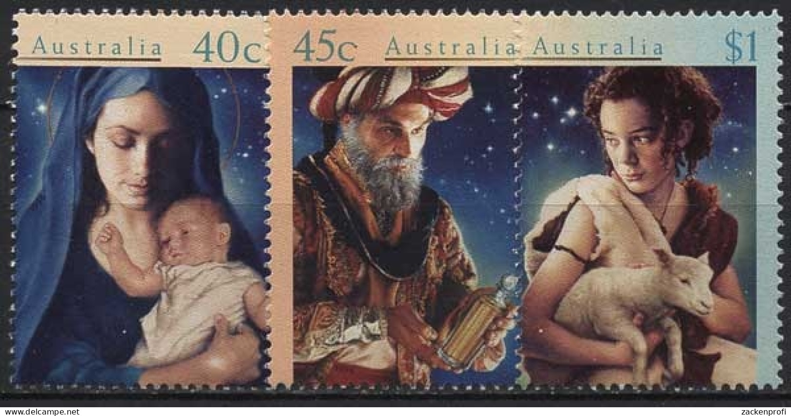 Australien 1996 Weihnachten 1606/08 Postfrisch - Mint Stamps