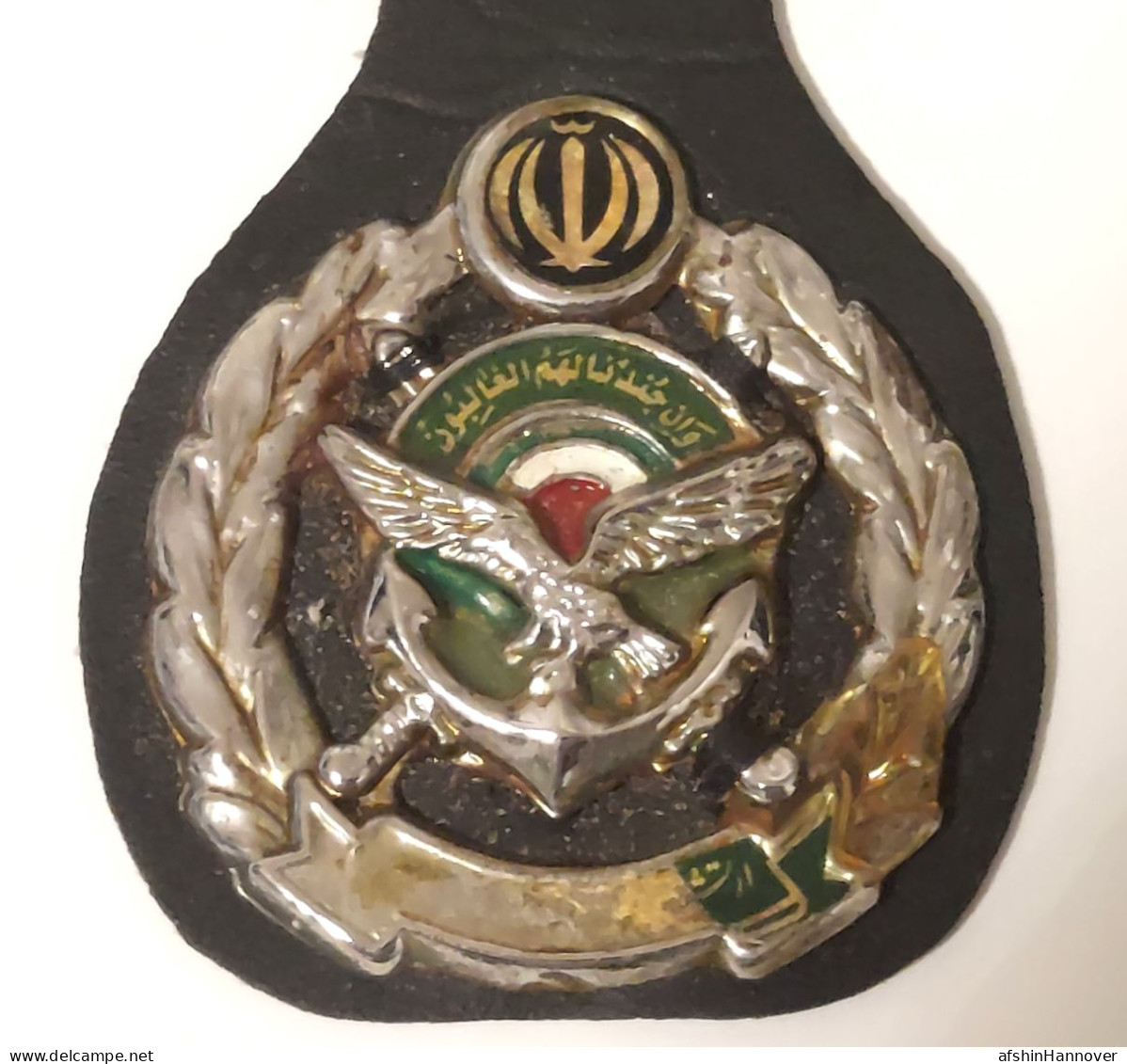 Persian, Iran , Iranian Badge Of The Iran Army  Infantry Force   نشان نیروی زمینی ارتش - Esercito