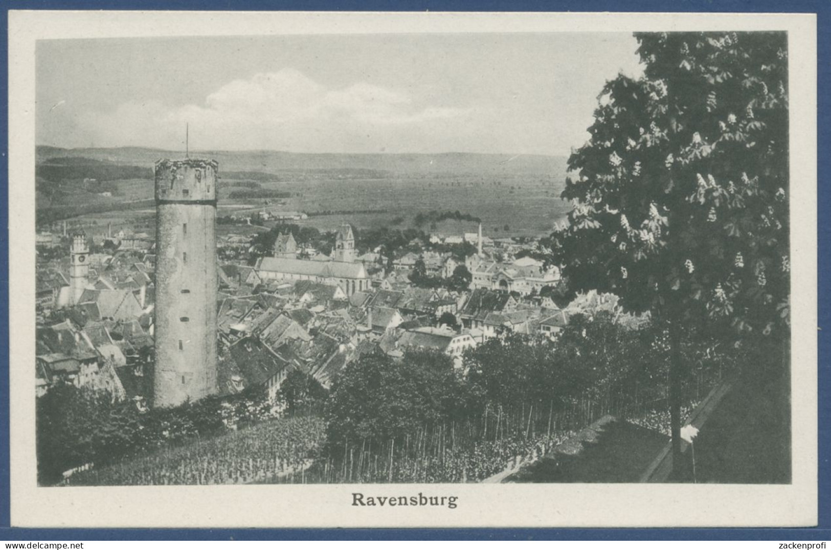 Ravensburg Gesamtansicht Wehrturm Mehlsack, Ungebraucht (AK2088) - Ravensburg