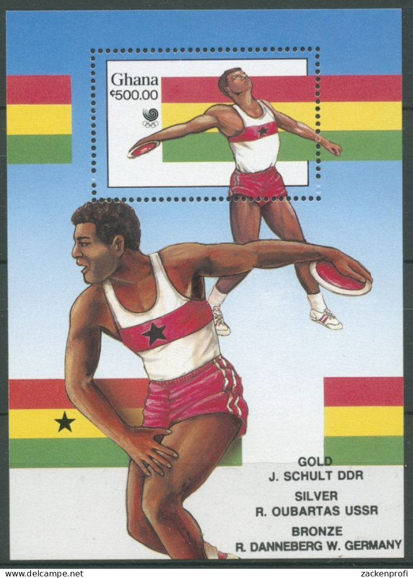 Ghana 1989 Olympiasieger Sommerspiele Seoul Block 134 Postfrisch (C28261) - Ghana (1957-...)