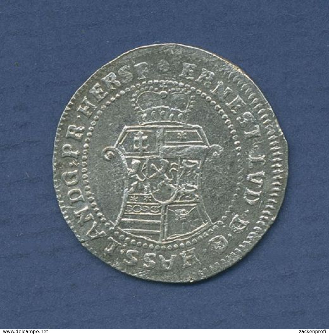 Hessen-Darmstadt 10 Kreuzer 1733 G K, Ernst Ludwig, Sehr Schön (m3805) - Small Coins & Other Subdivisions