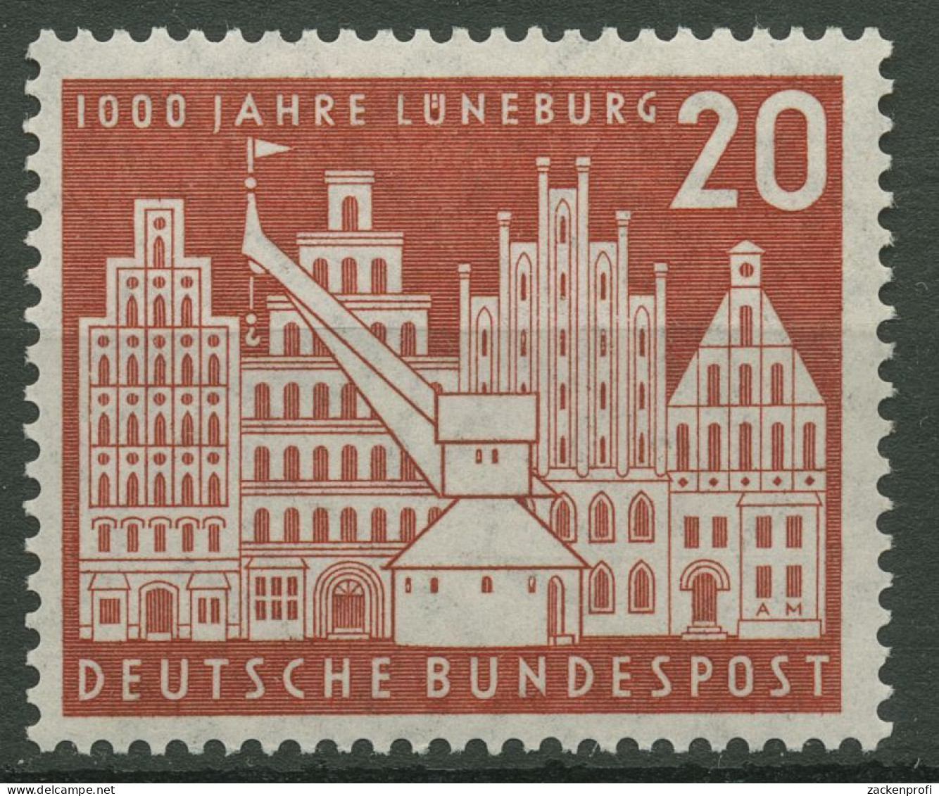 Bund 1956 1000 Jahre Lüneburg 230 Postfrisch - Ungebraucht