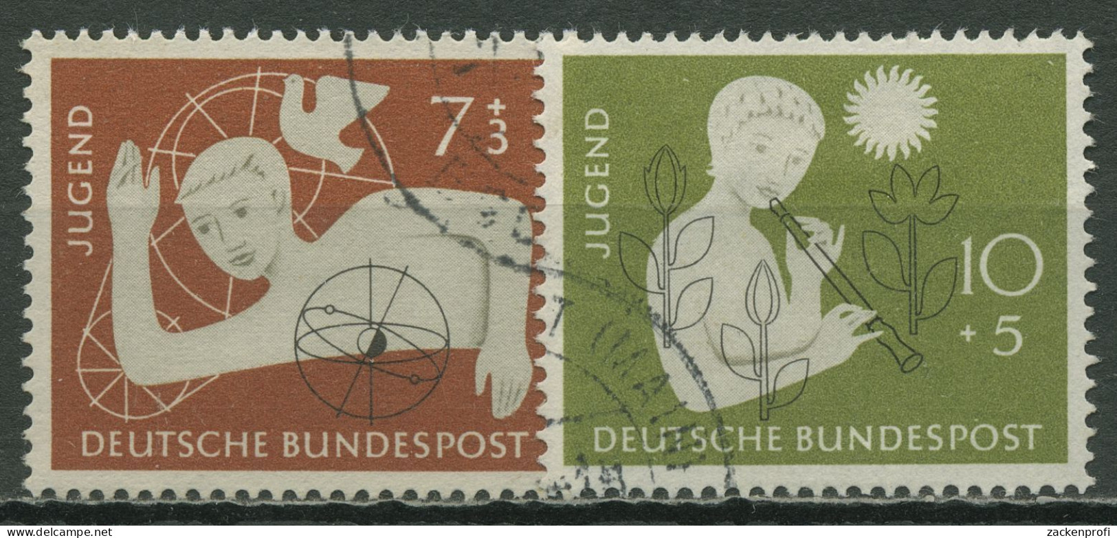 Bund 1956 Jugend 232/33 Gestempelt - Oblitérés
