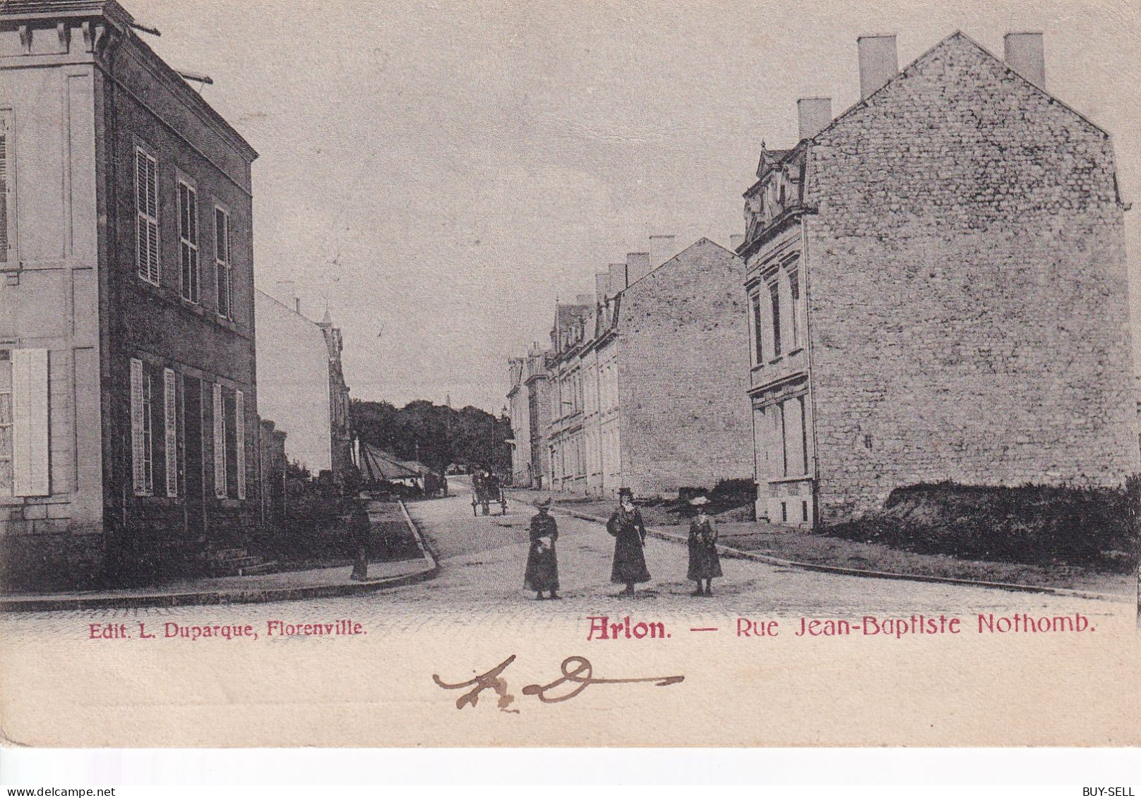 BELGIQUE - ARLON - Rue Jean-Baptiste Nothomb - 1902 - Aarlen