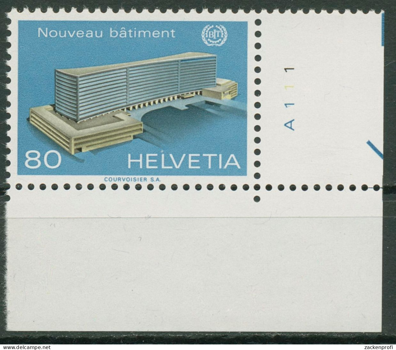 Int. Arbeitsorganisation (BIT/ILO) 1974 ILO-Gebäude In Genf 104 Postfrisch - Oficial