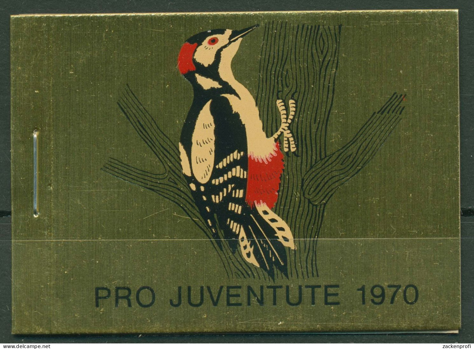 Schweiz 1970 Pro Juventute Tiere Vögel Markenheftchen 0-61 Postfrisch (C62371) - Carnets