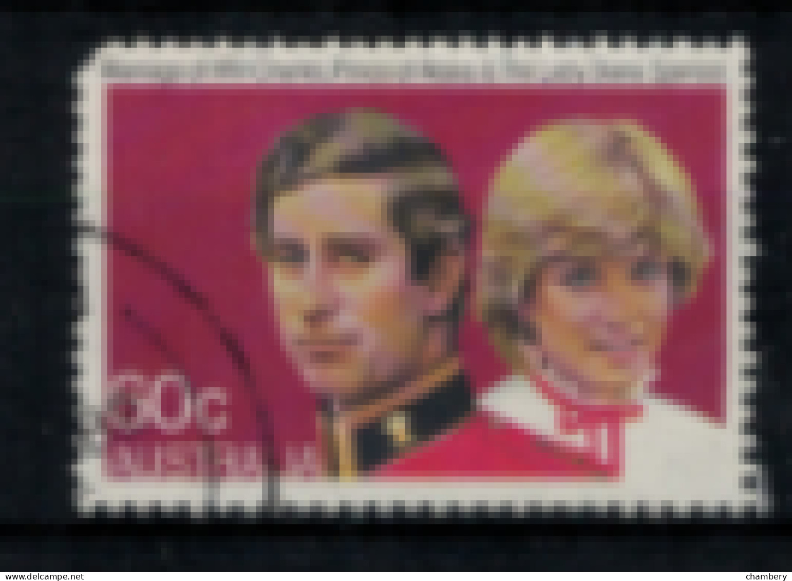 Australie - "Mariage Royal Du Prince Charles Et De Lady Diana Spencer" - Oblitéré N° 741 De 1981 - Gebraucht