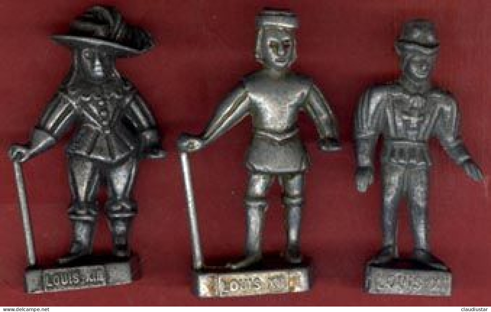 ** LOT  3  PERSONNAGES  HISTORIQUES  2 ** - Militares