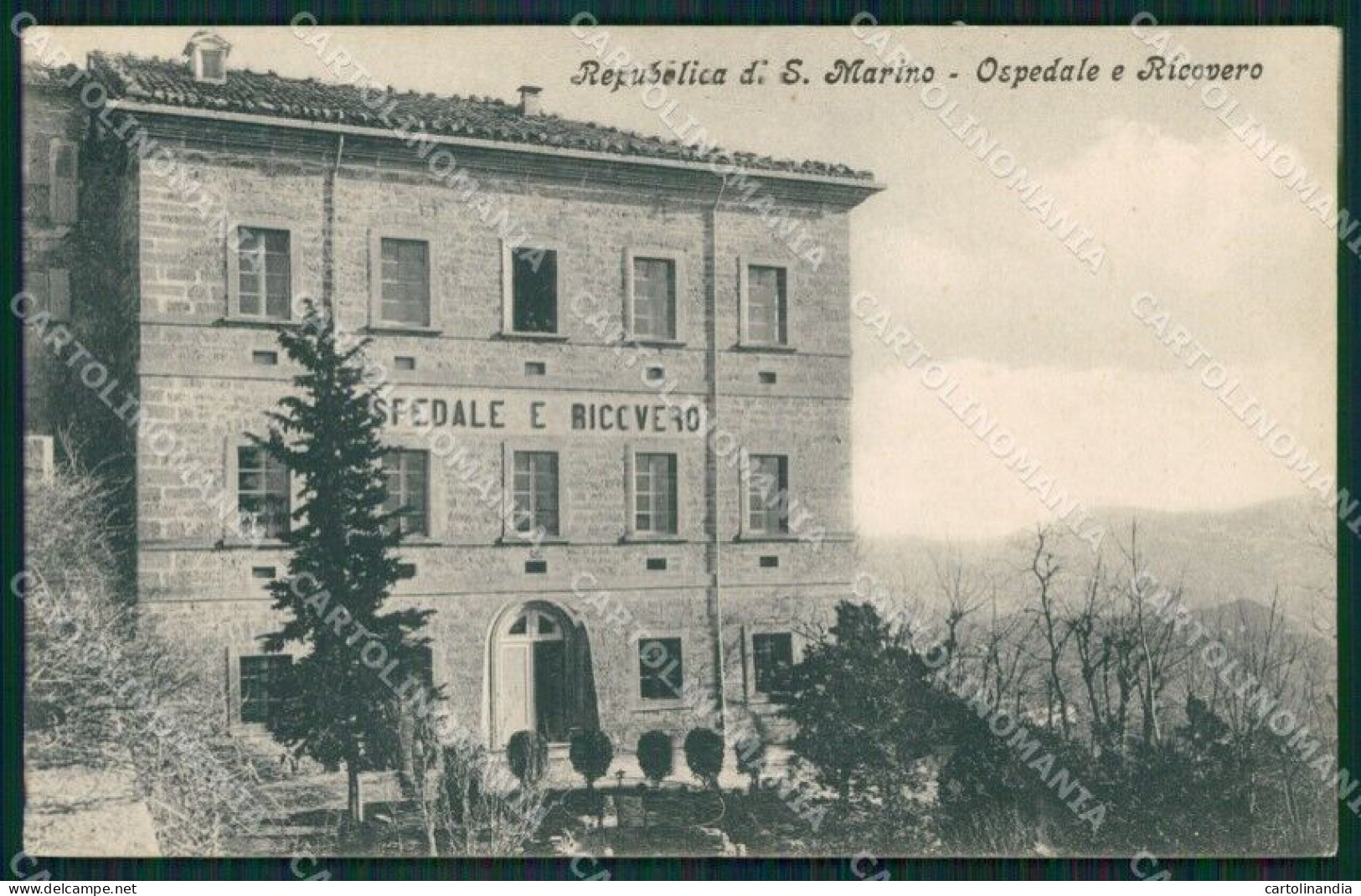 San Marino Ospedale Cartolina MQ5643 - San Marino