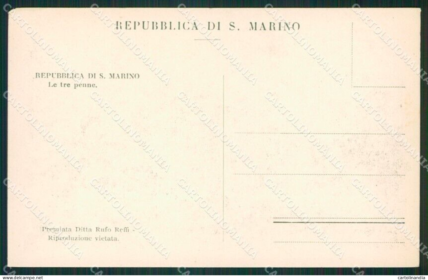 San Marino Cartolina MQ5381 - Saint-Marin