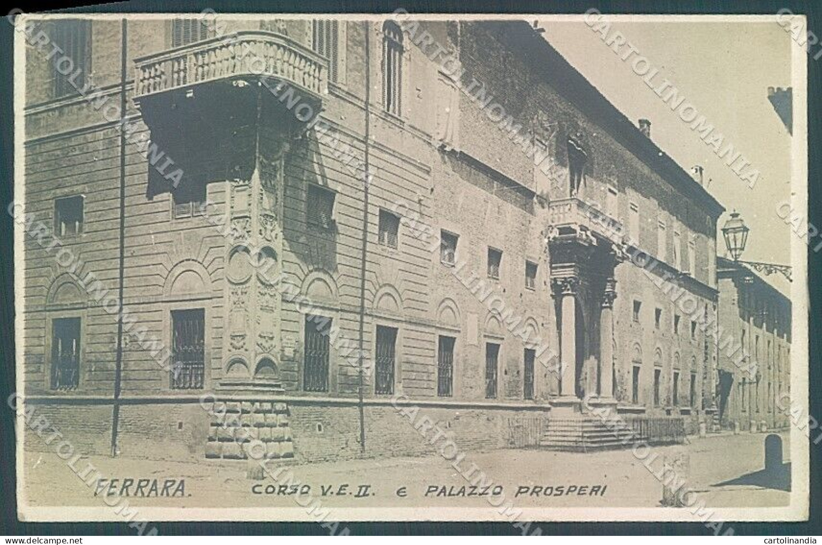 Ferrara Città Palazzo Prosperi Foto Cartolina JK5469 - Ferrara