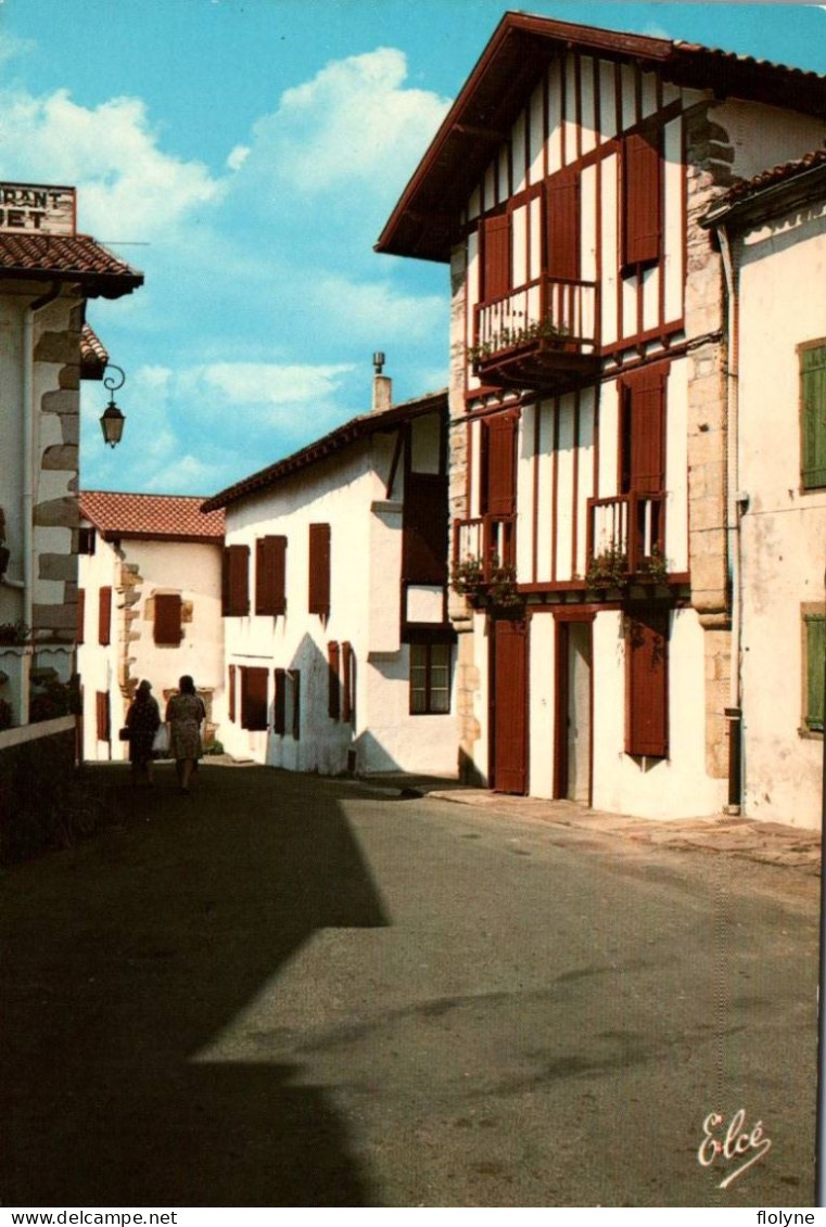 Ascain - Rue Et Vieille Maison Basque - Ascain