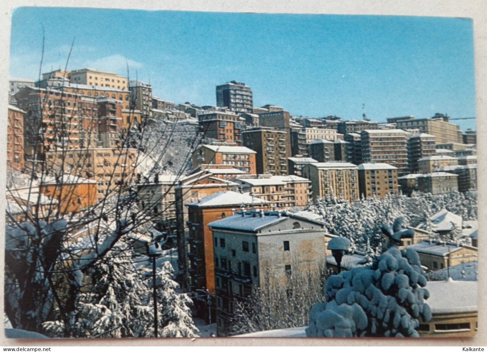 POTENZA - 1985 - Panorama Con Neve - Potenza