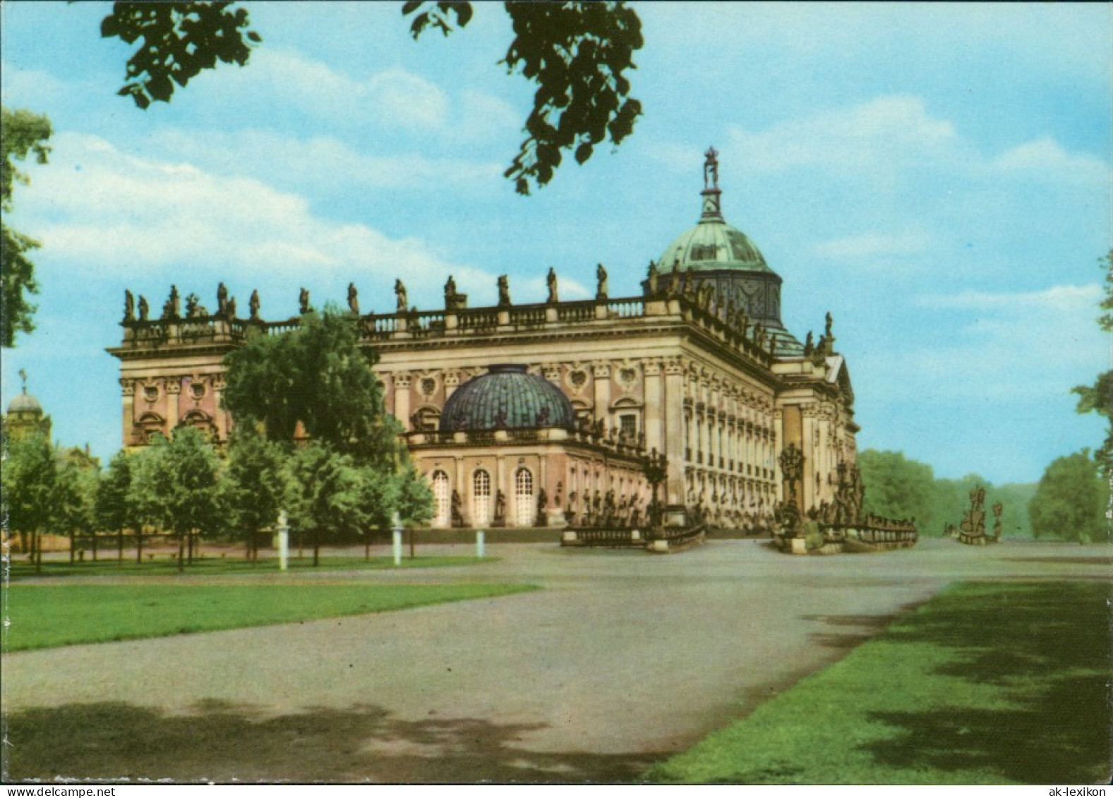 Ansichtskarte Brandenburger Vorstadt-Potsdam Sanssouci - Neues Palais 1968 - Potsdam