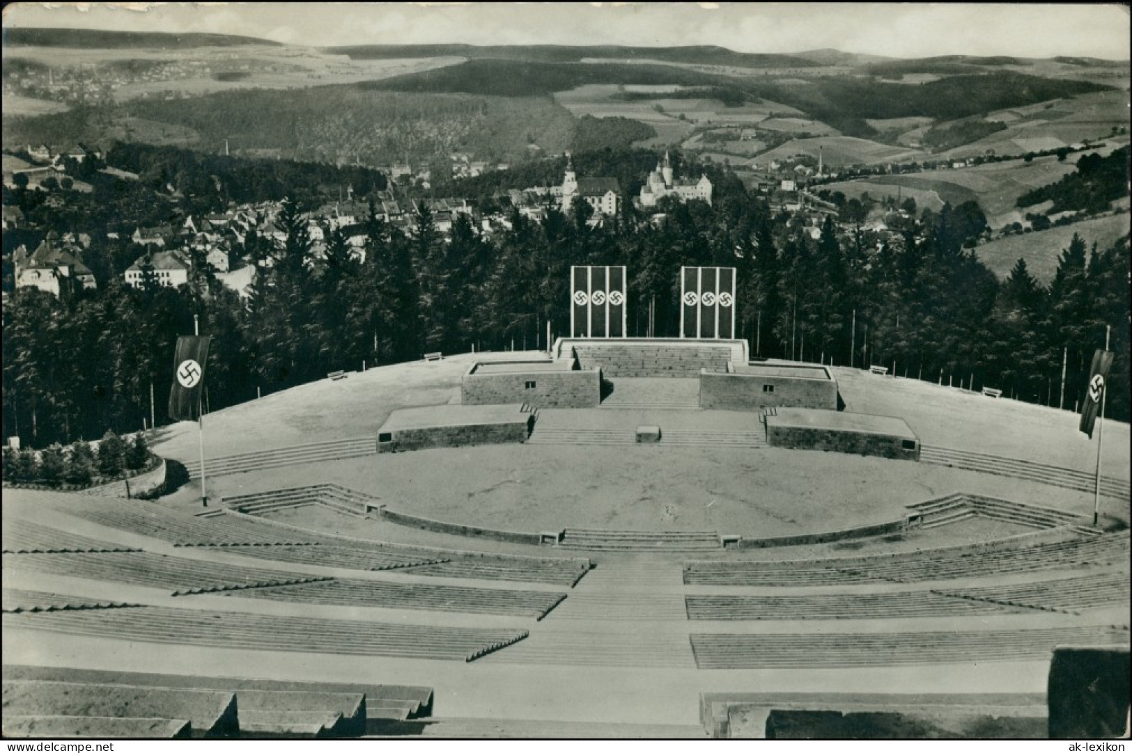 Schwarzenberg (Erzgebirge) Feierstätte/Thingstätte Im Stadtpark Rockelmann 1937 - Schwarzenberg (Erzgeb.)