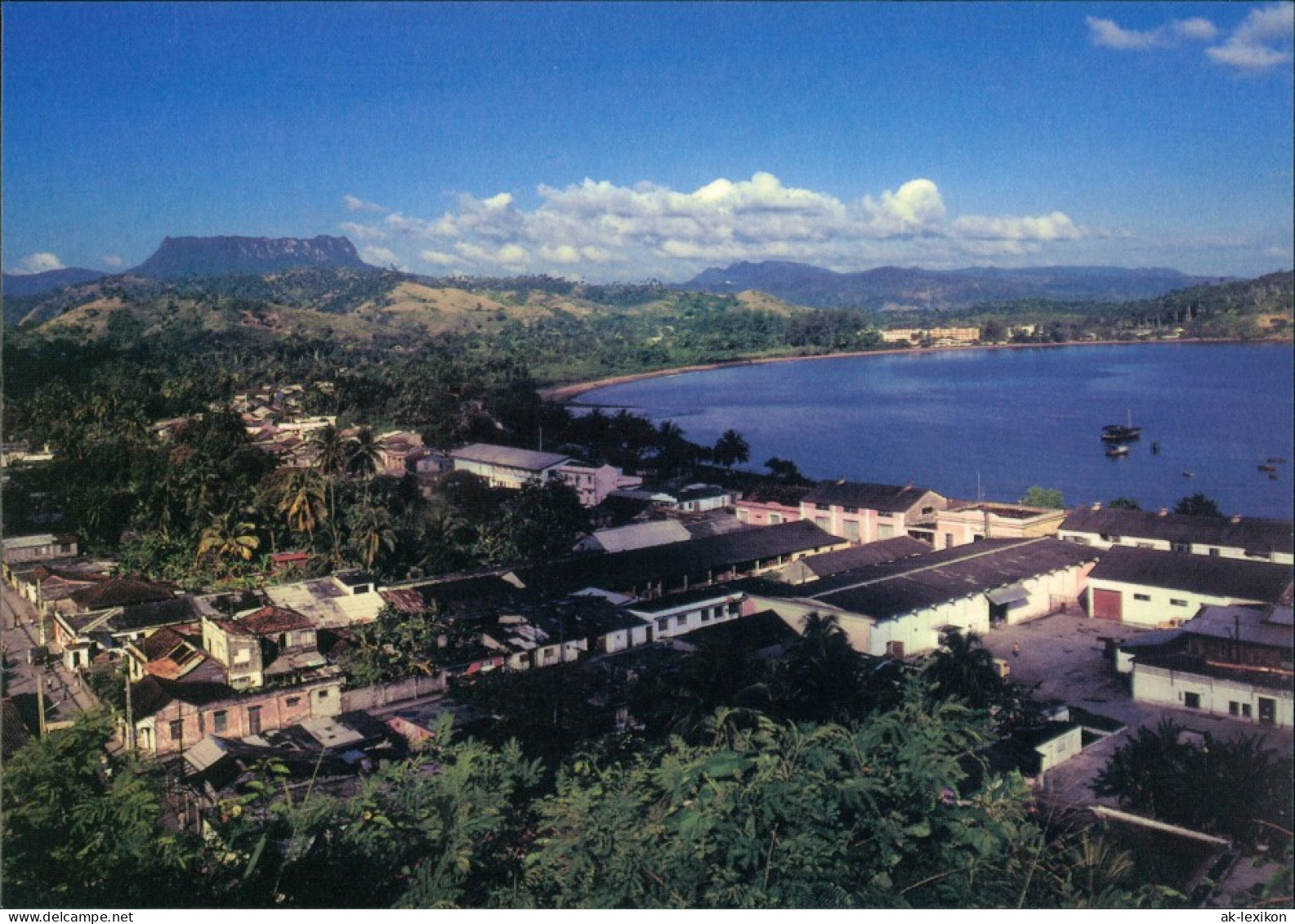 Postcard Baracoa Vista De Baracoa Guantanamo 1990 - Cuba