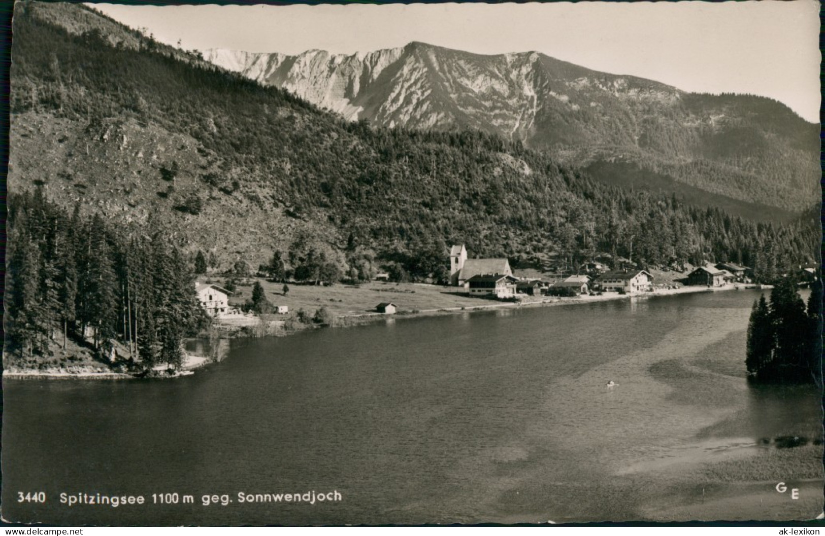 Spitzingsee-Schliersee Spitzingsee 1100 M Geg. Sonnwendjoch Umlandansichten 1960 - Schliersee