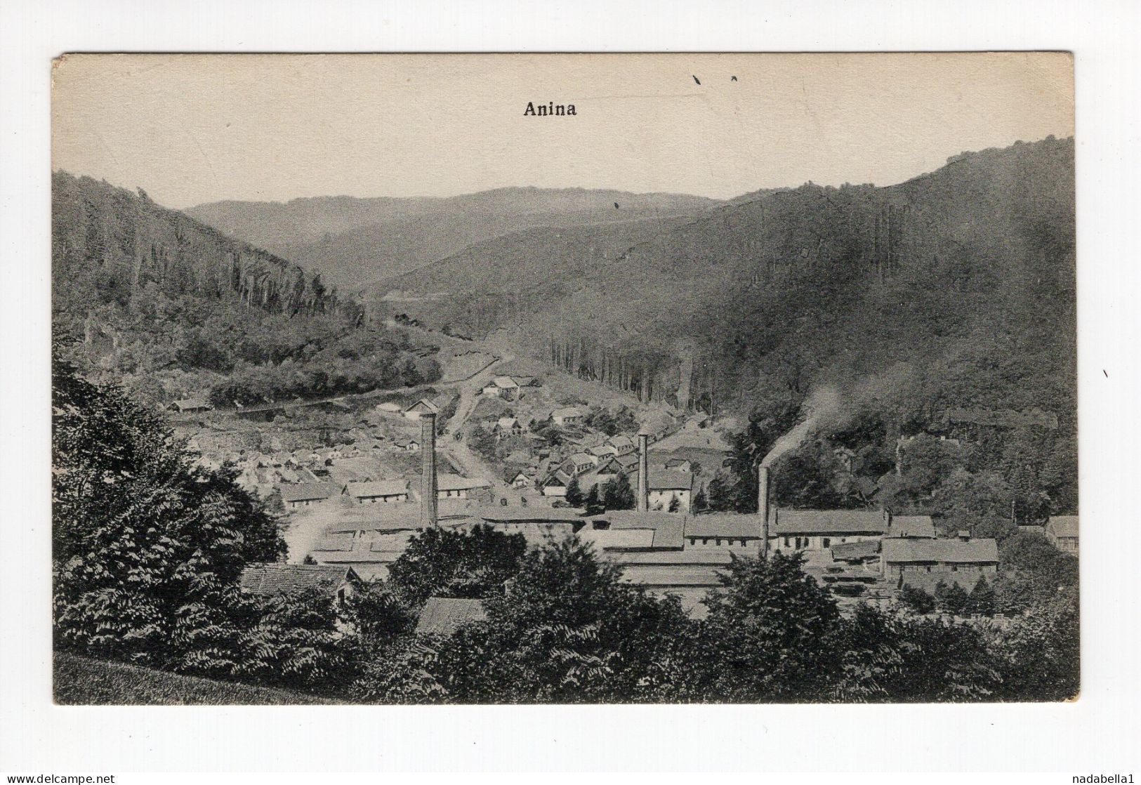 1940? ROMANIA,ANINA,POSTCARD,MINT - Yugoslavia