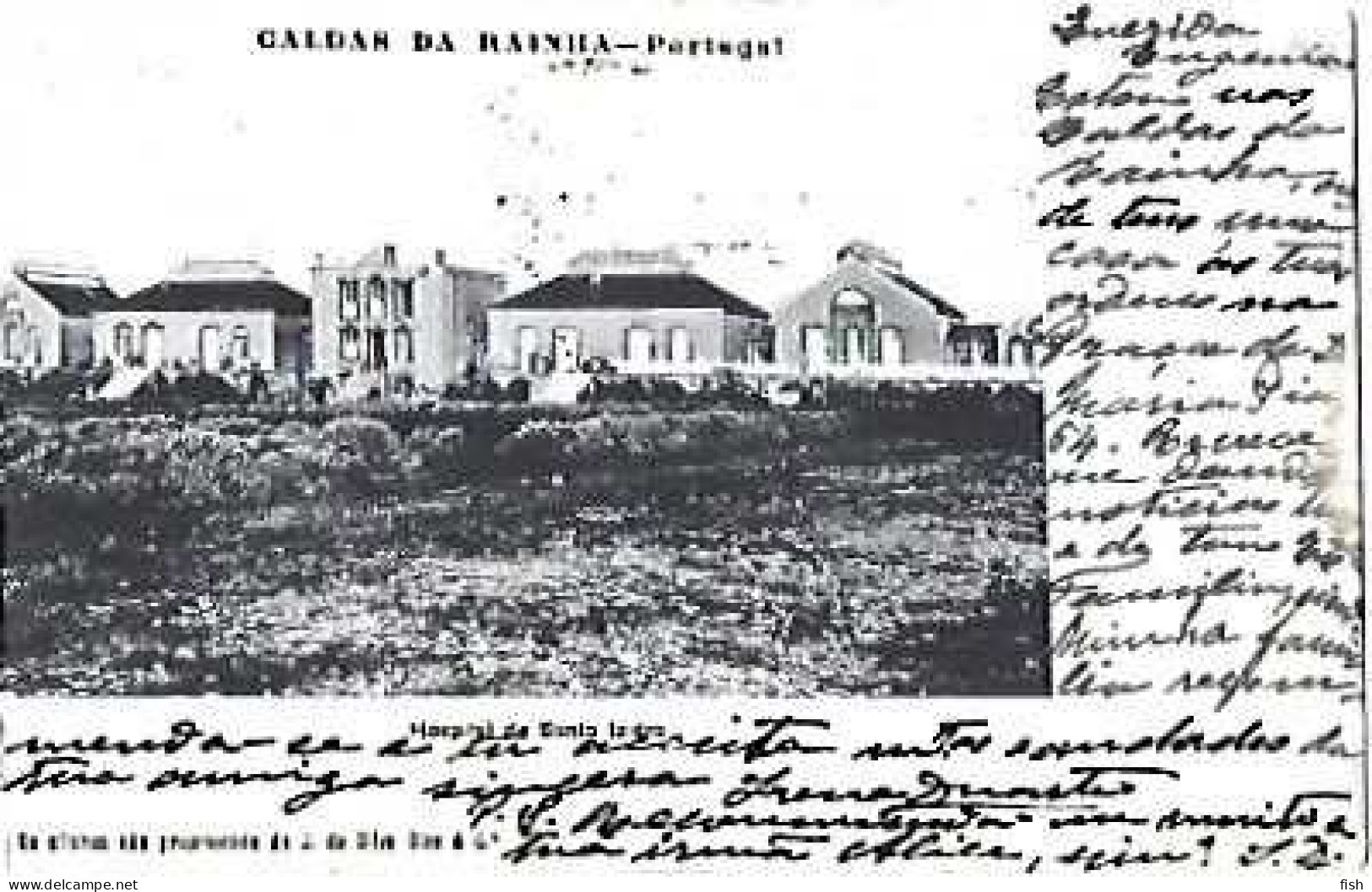 Portugal & Marcofilia, Caldas Da Rainha, Hospital De Santo Izidro, Lisboa 1903 (777) - Leiria