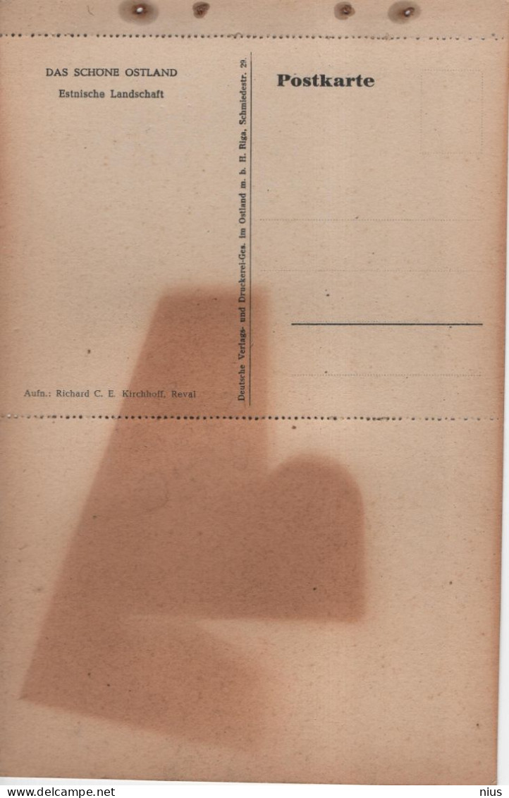 Estonia 1943 Das Schone Ostland, Estnische Landschaft - Estonie