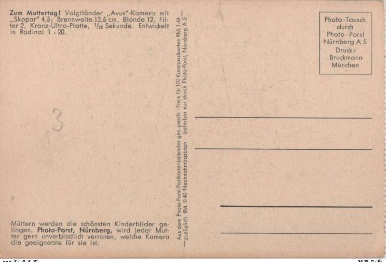 112197 - Grusskarte Muttertag - Fête Des Mères
