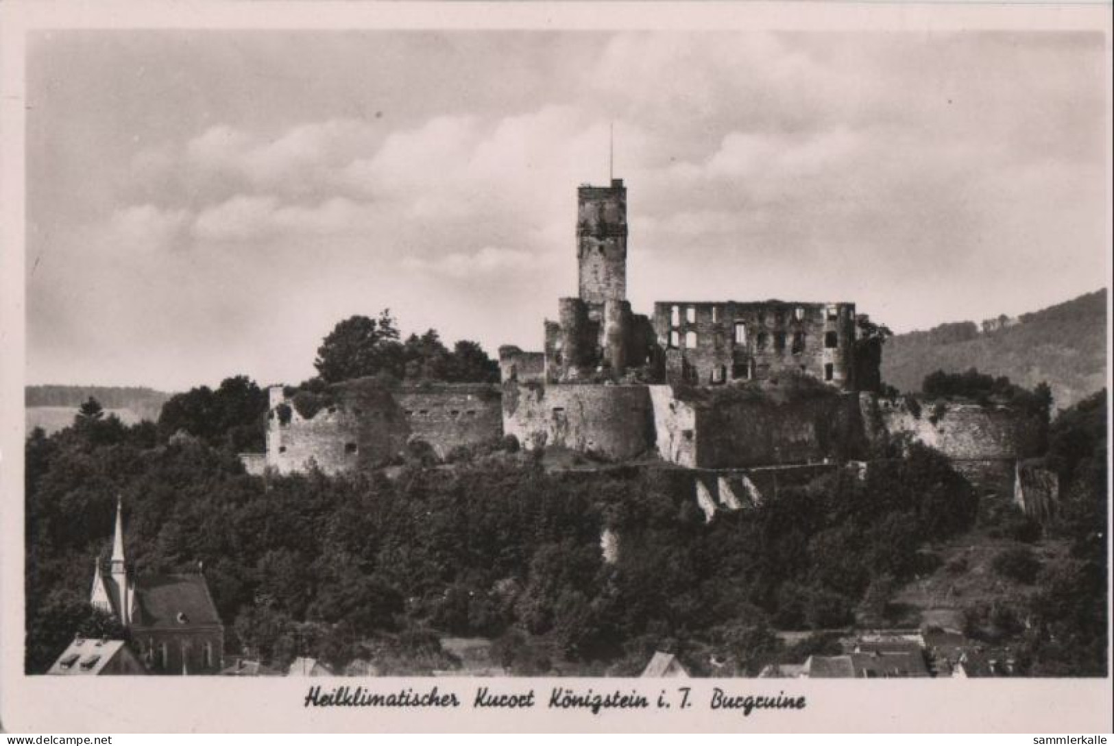 111767 - Königstein - Burgruine - Koenigstein