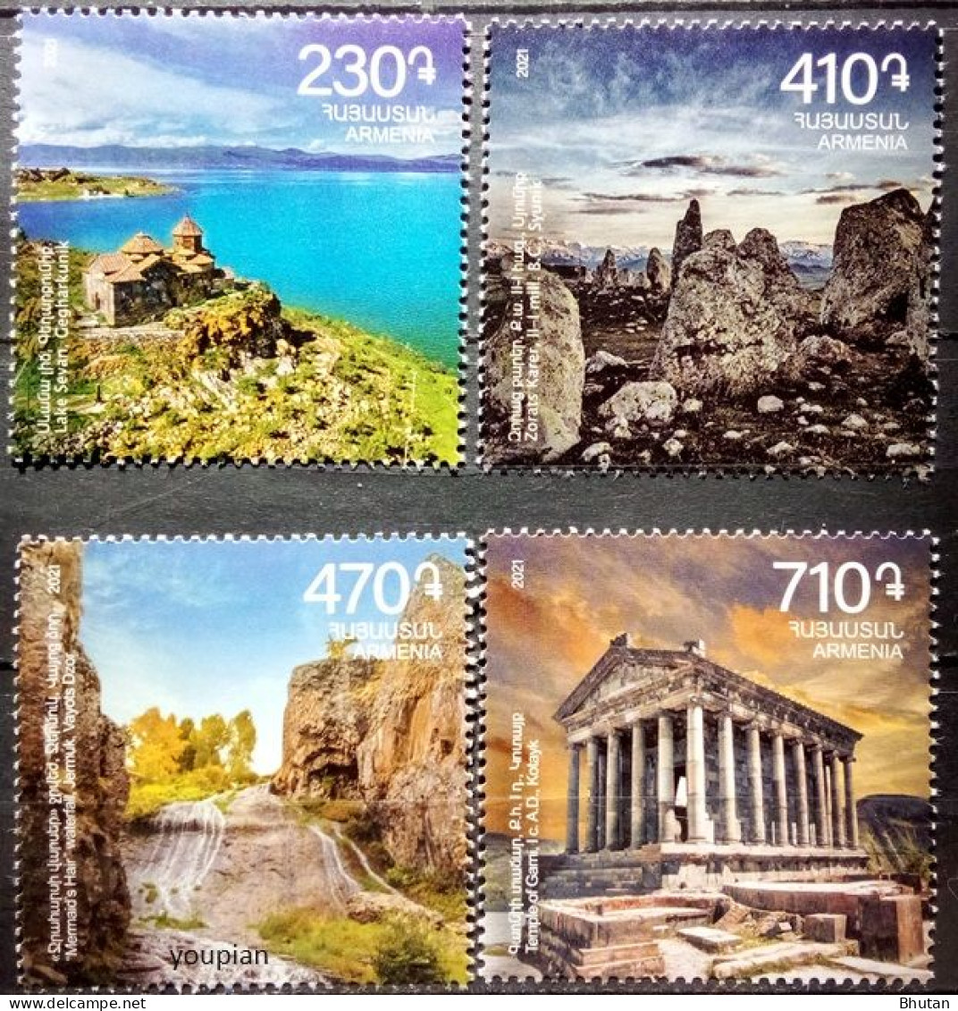 Armenia 2021, Sights Of Armenia, MNH Stamps Set - Armenia