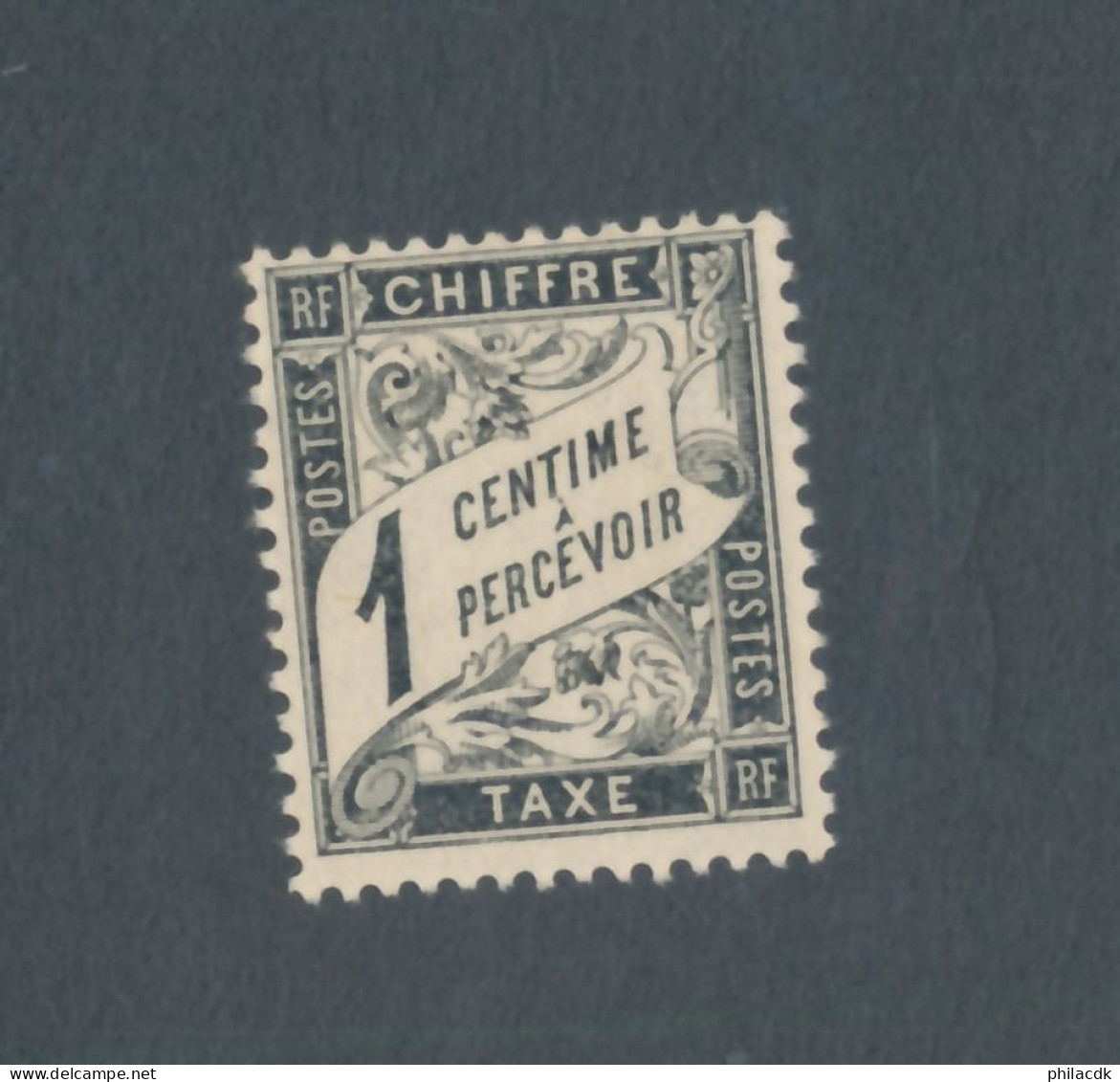 FRANCE - TAXE N° 10 NEUF* AVEC CHARNIERE - 1882 - 1859-1959.. Ungebraucht