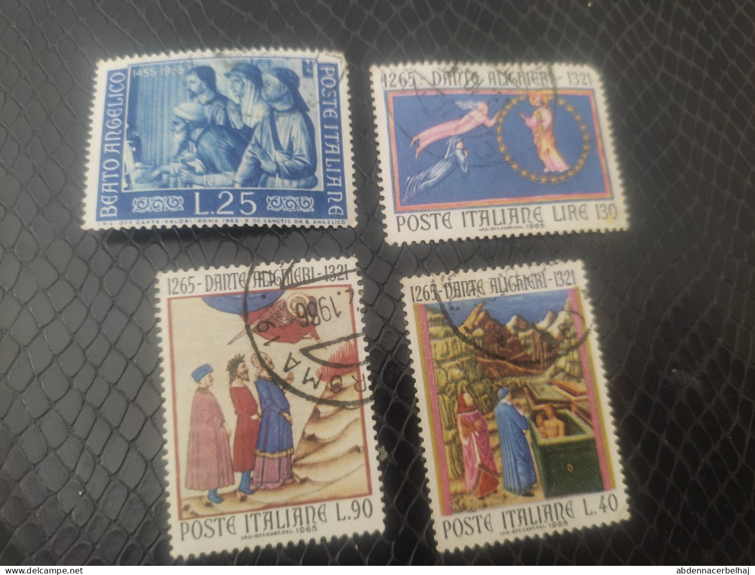 Timbres Italiens Années 50 - 1946-60: Oblitérés