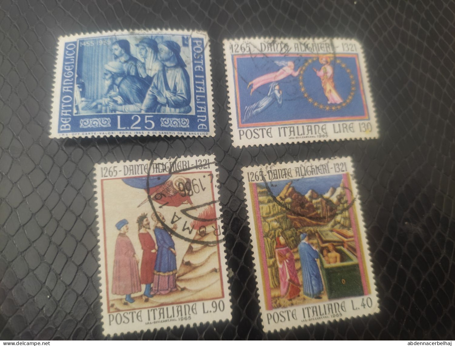 Timbres italiens Années 50
