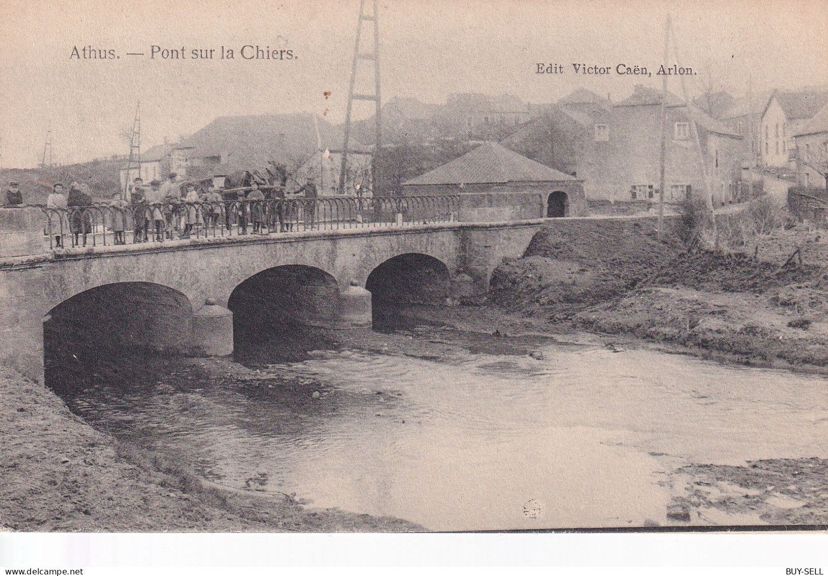 BELGIQUE - ATHUS - Pont Sur La Chiers - - Aubange