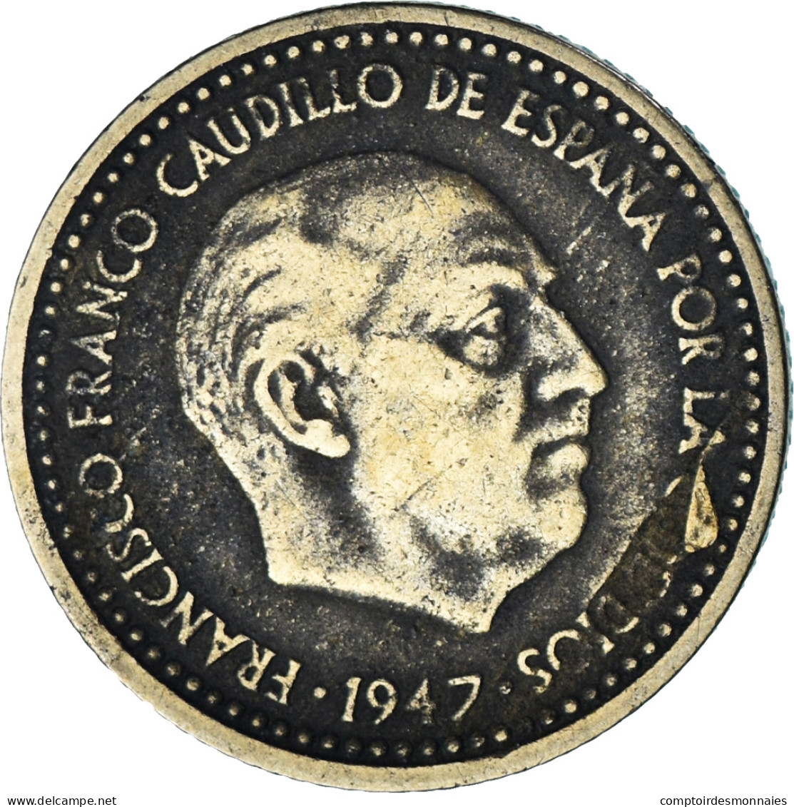 Espagne, Peseta, 1950 - 1 Peseta