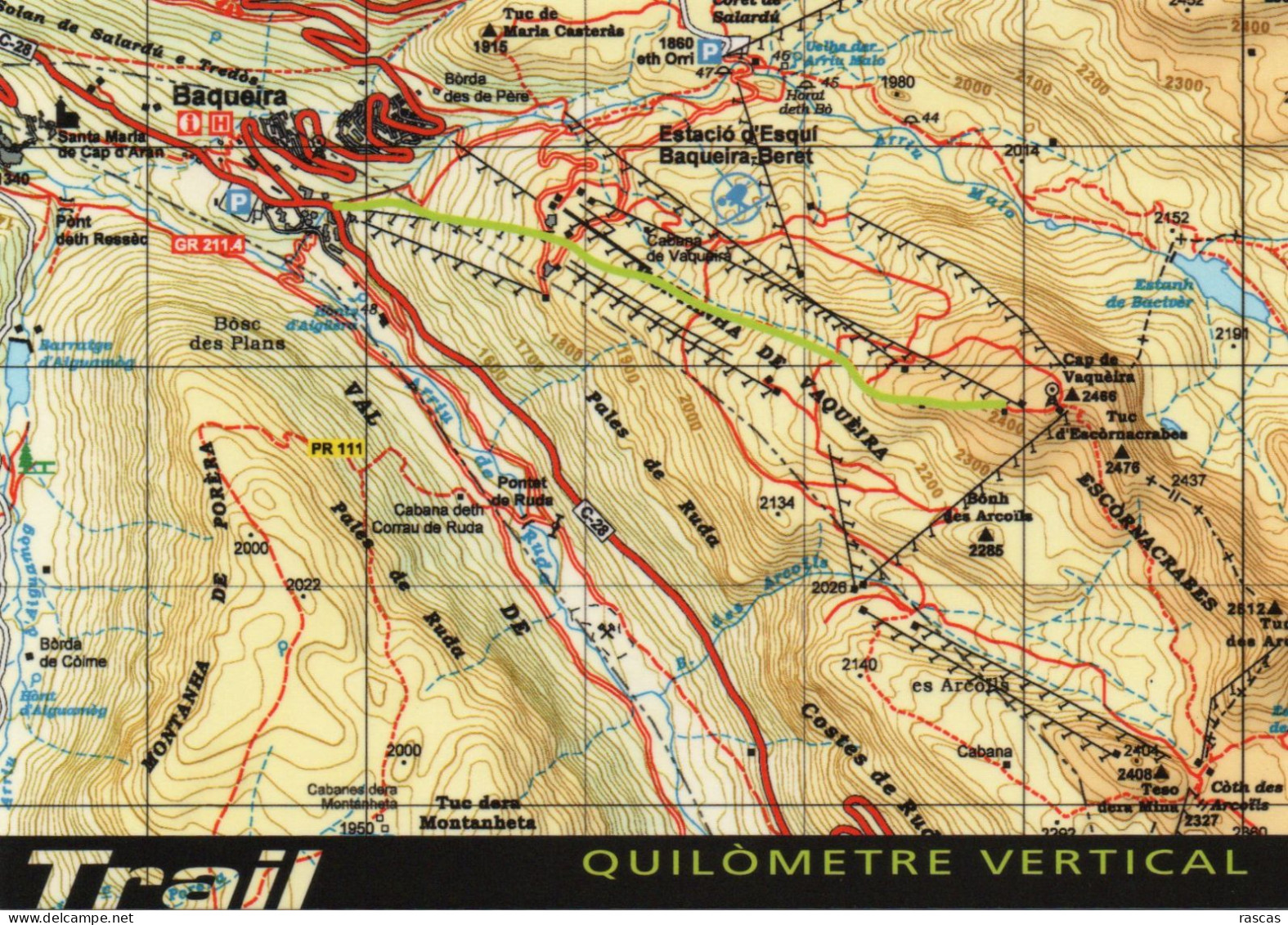 CLA - ATHLETISME - CPM - TRAIL - KILOMETRE VERTICAL - BAQUEIRA ( VAL D'ARAN ) - Alpinismus, Bergsteigen