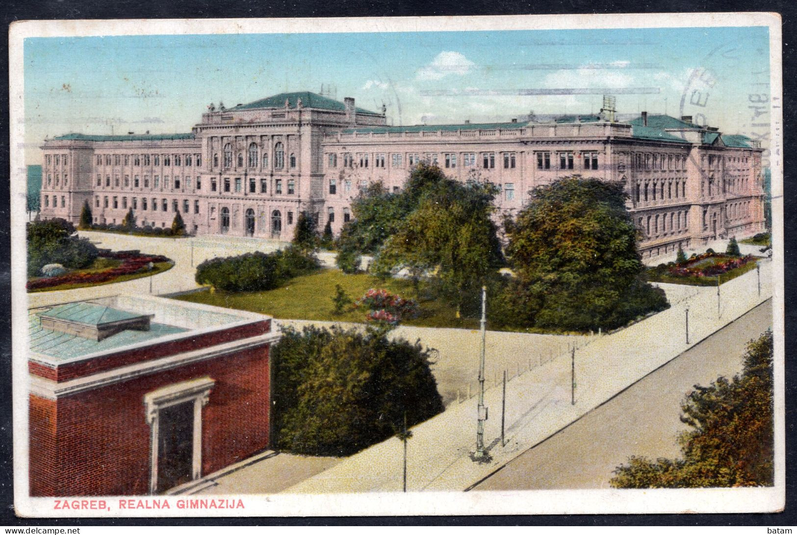 702 - Croatia - Zagreb 1946 - Old Postcard - Croatia