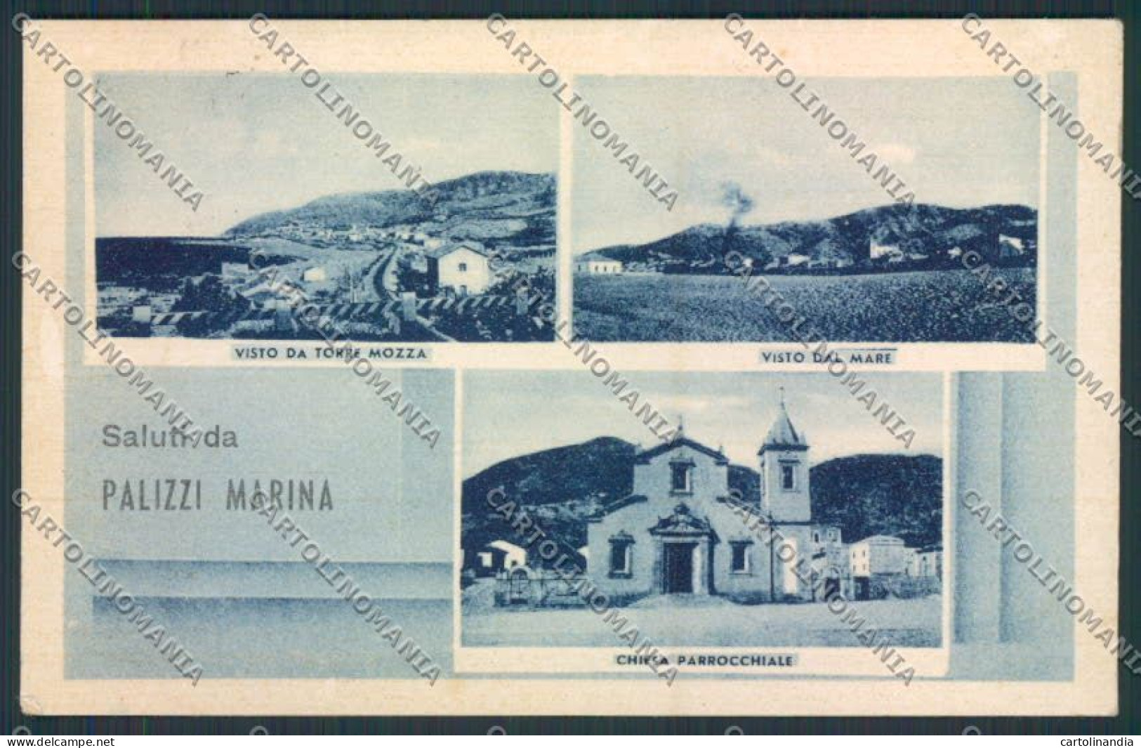 Reggio Calabria Palizzi Marina Saluti Da Cartolina MV8803 - Reggio Calabria