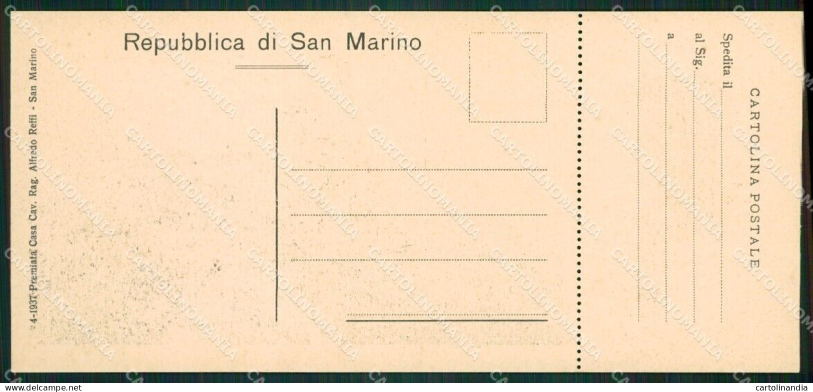 San Marino Mini Cartolina E Cartolina MQ5731 - San Marino