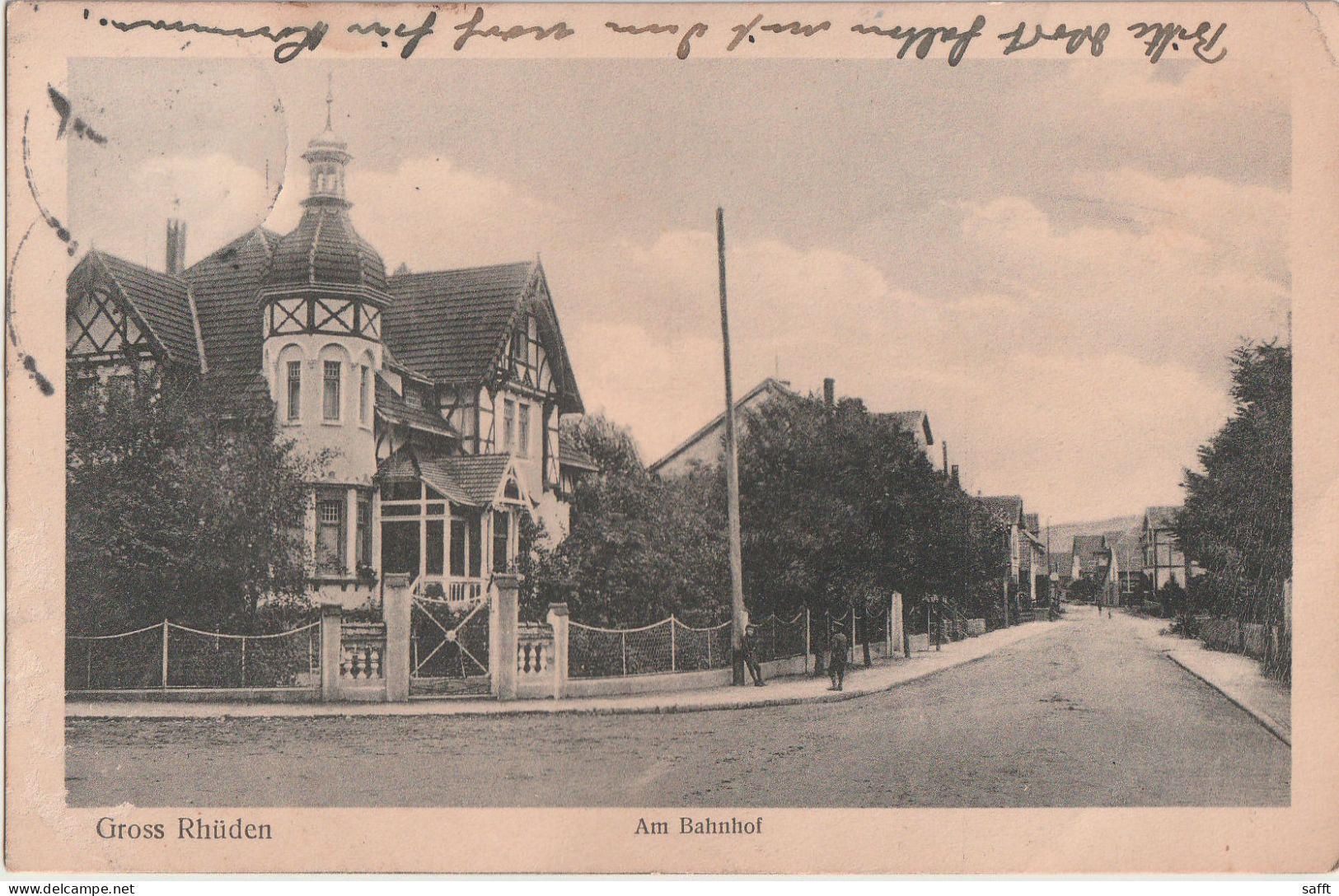 AK Groß Rhüden Bei Seesen, Am Bahnhof 1940 - Seesen