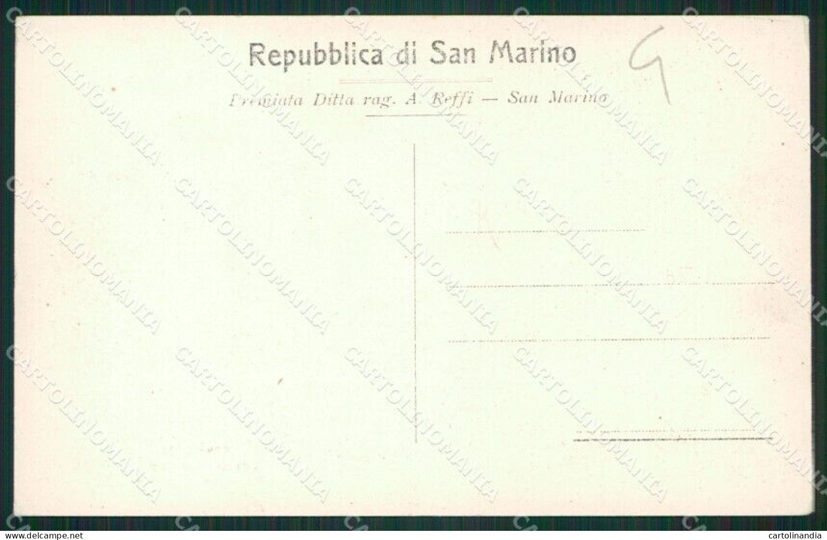 San Marino Cartolina MQ5545 - San Marino