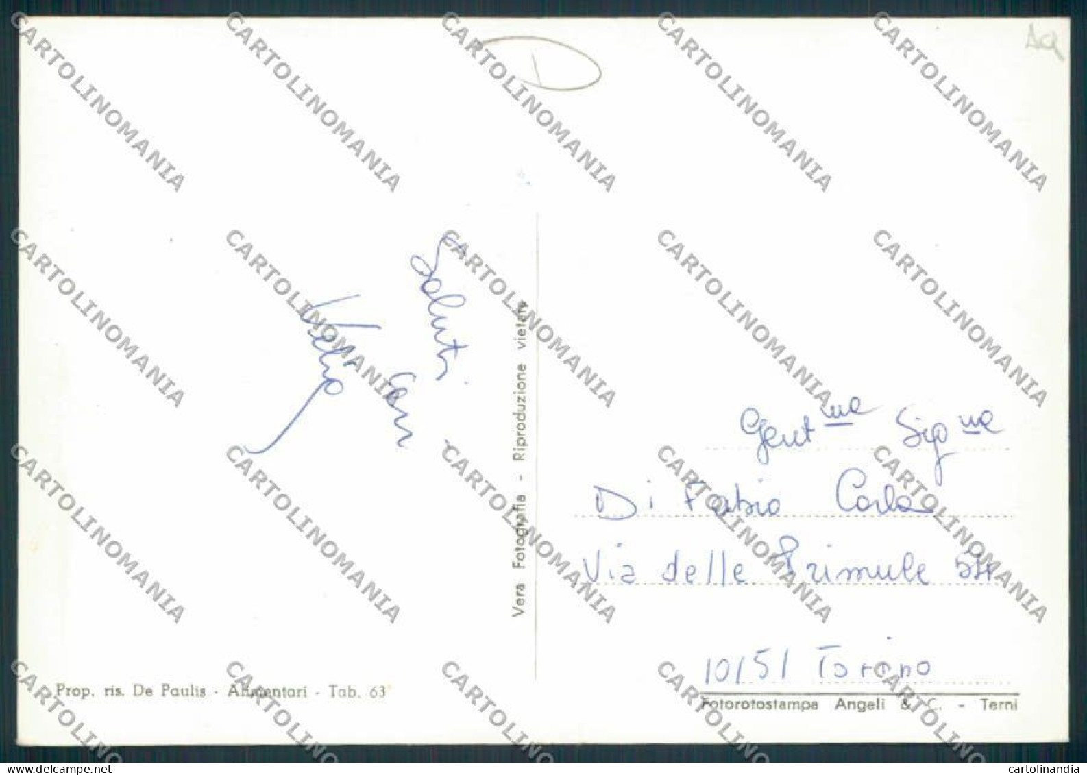 L'Aquila Bazzano Foto FG Cartolina MV9731 - L'Aquila