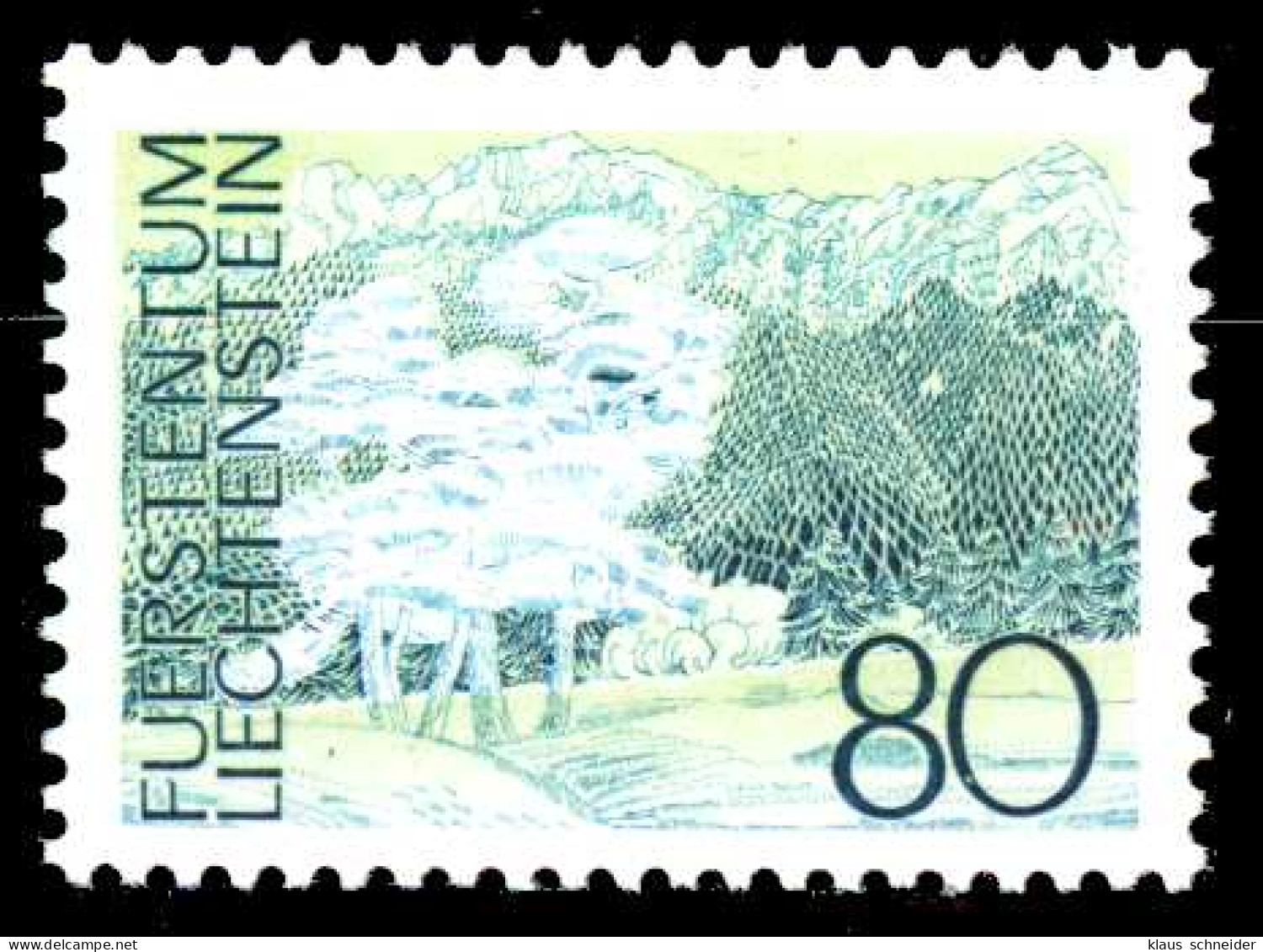 LIECHTENSTEIN 1972 Nr 575 Postfrisch SB45EAE - Unused Stamps