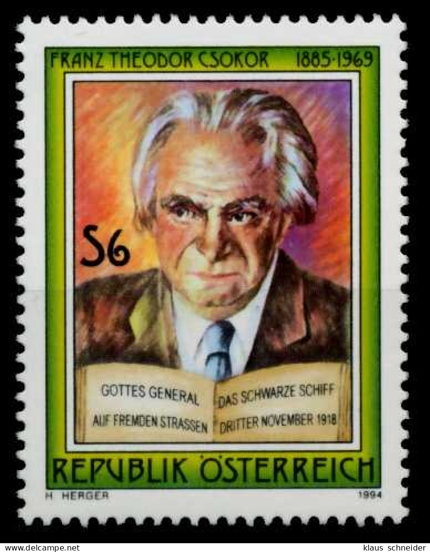 ÖSTERREICH 1994 Nr 2136 Postfrisch S5C4CCA - Nuevos