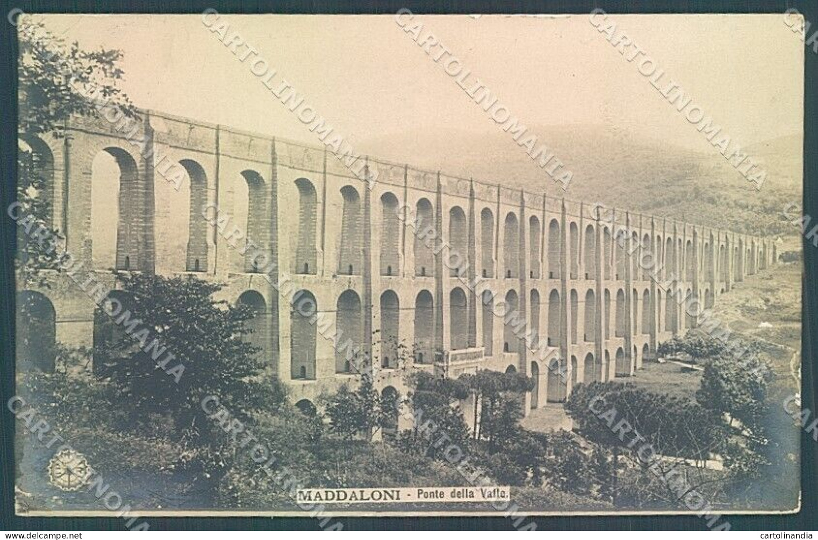 Caserta Maddaloni Ponte Della Valle NPG Foto Cartolina JK5774 - Caserta