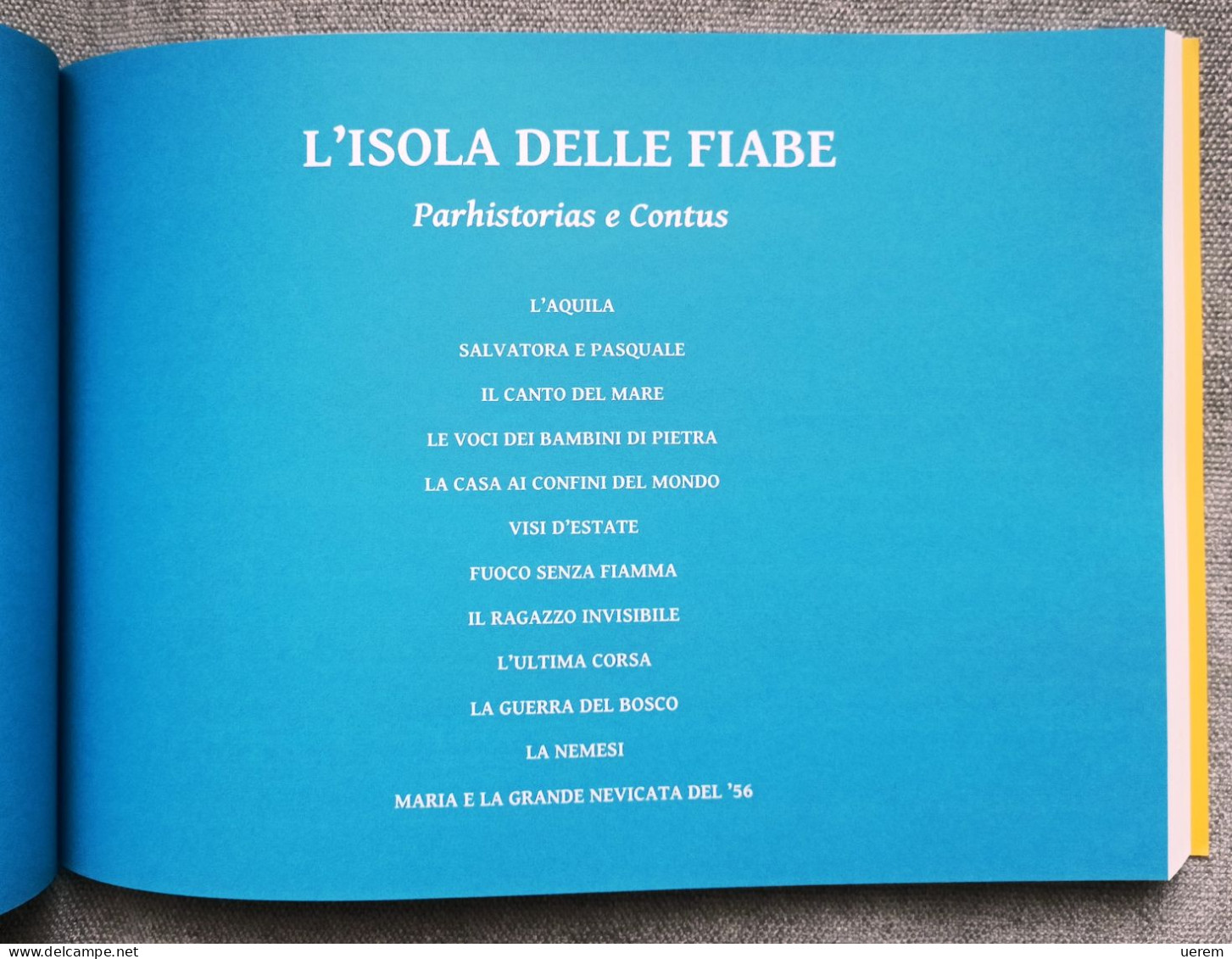 s.d. Sardegna Fiabe Racconti Lingua Sarda Pala Pietro L'isola delle fiabe. Parhistorias e Contus