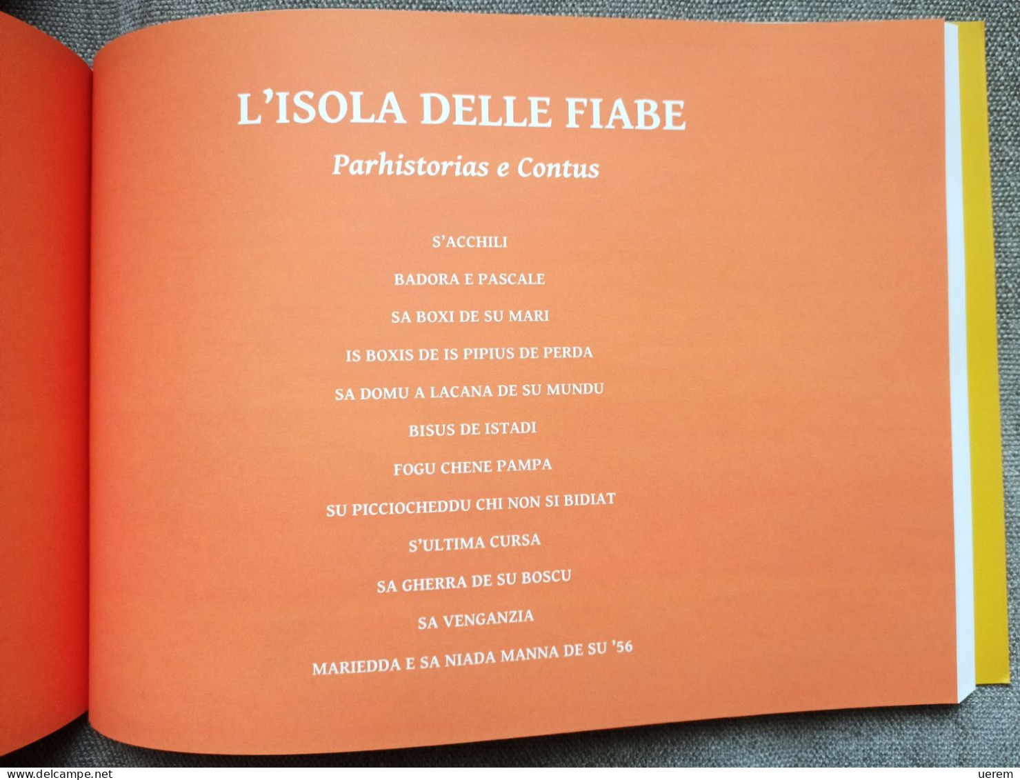 s.d. Sardegna Fiabe Racconti Lingua Sarda Pala Pietro L'isola delle fiabe. Parhistorias e Contus