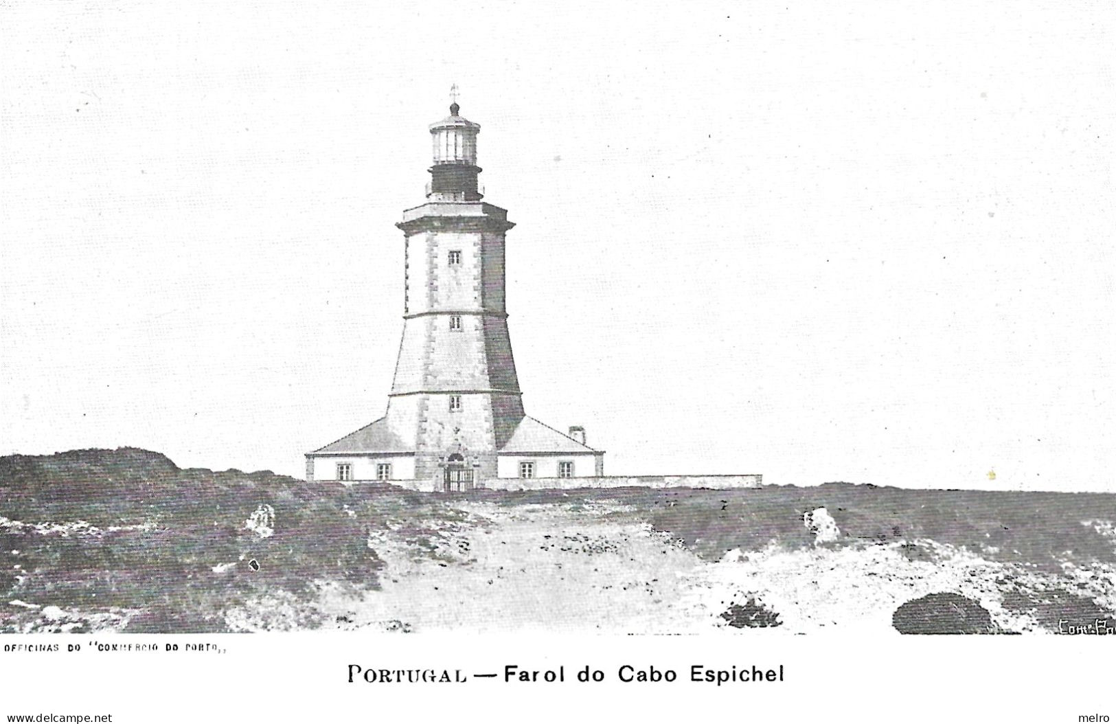 Portugal - Sesimbra -FAROL Do CABO ESPICHEL ( Editado Pelas Oficinas Do "Commercio Do Porto). - Setúbal