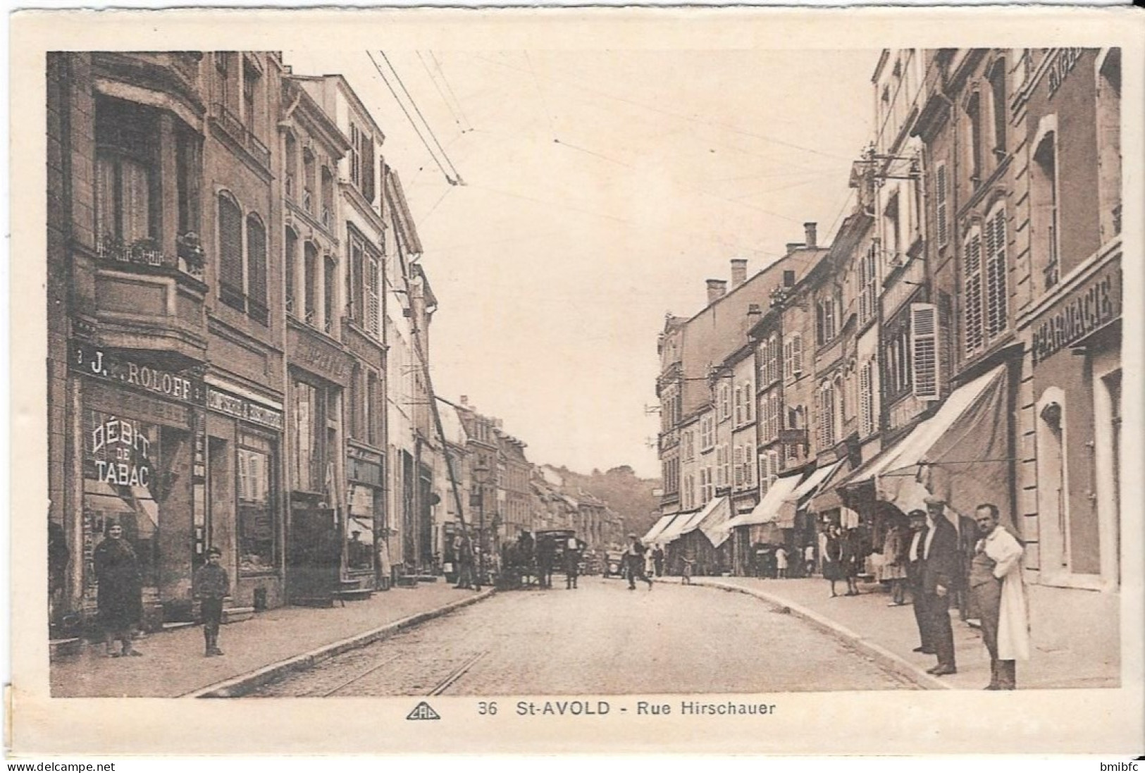 St AVOLD - Rue Hirschauer - Saint-Avold