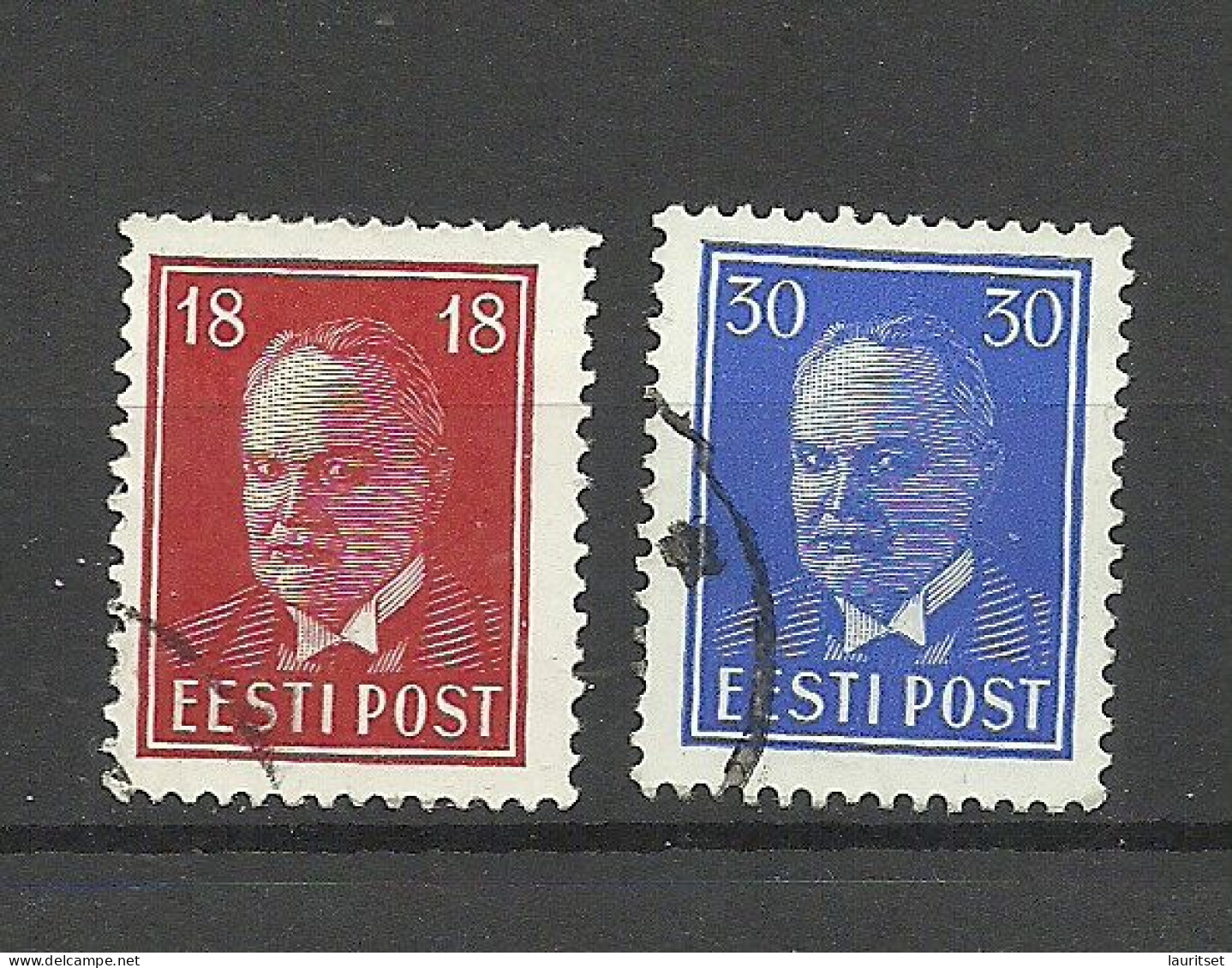 Estonia Estonie 1939 Michel 146 -147 O - Estonie